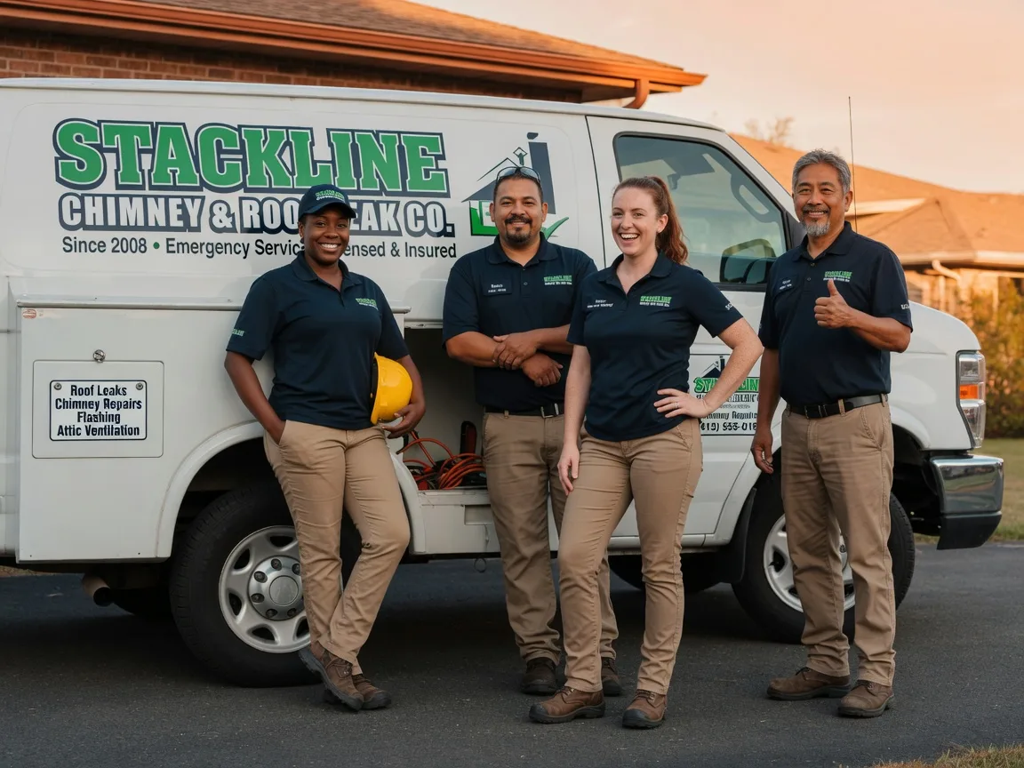 Chimney flashing repair company in Roosevelt, WA